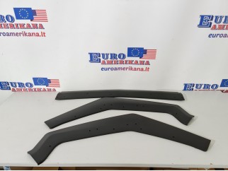 GT Style Front Bumper Lip Body Kit Splitter Spoiler Black
